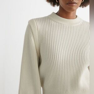 & OTHER STORIES Wool Extended Shoulder Knit Sweater Size XS